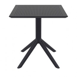 Sky table black PP 80x80x74cm 20.0246
