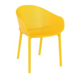 Sky yellow armchair PP 60x71x83cm 20.0273