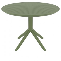 SKY OLIVE GREEN Φ105X74CM TABLE PP 20.0812