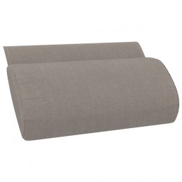 Slim polyester pillow beige 5cm 20.0396