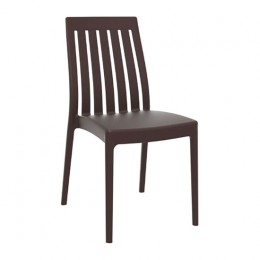 Soho brown chair PP 45x55x89cm 20.0005