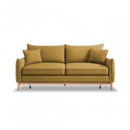 EMILY SOFA-BED 209X90X88CM YELLOW WATER REPELLENT PRIMO 48