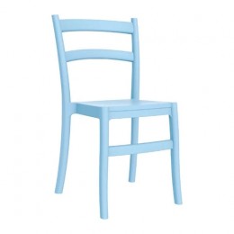 Tiffany light blue chair PP 52x51x83cm 20.0064