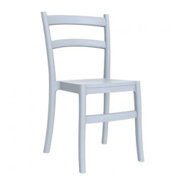 Tiffany silver chair PP 45x51x85cm 20.0066