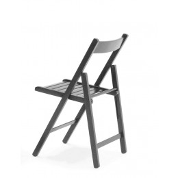 Tre Wooden Folding Chair 42.5X47.5X79CM grey 01L.SST.GRI.ΤΕ