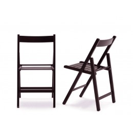 Tre Chair 42.5X47.5X79cm Wooden Folding WENGE