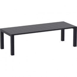 Vegas extract table black PP 100x260/300cm 20.0580