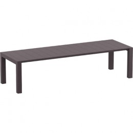 Vegas extract table brown PP 100x260/300cm 53.0238